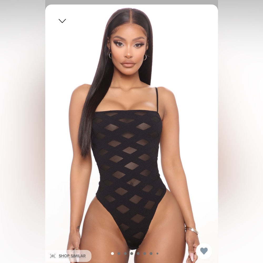 EDGES THAT SNATCH SPAGHETTI STRAP BODYSUIT. BRAND NEW NEVER WORN